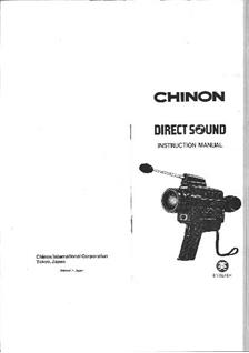 Chinon 200 manual. Camera Instructions.